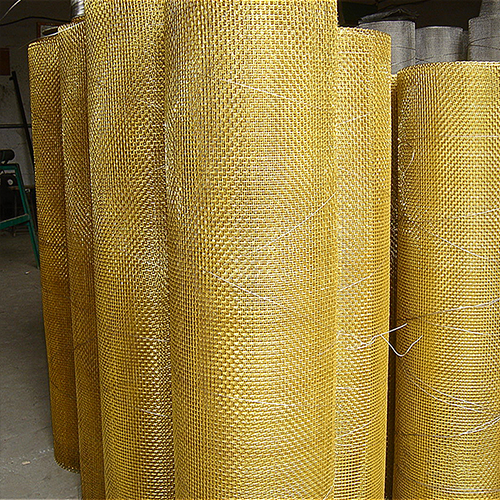 Brass Woven Mesh